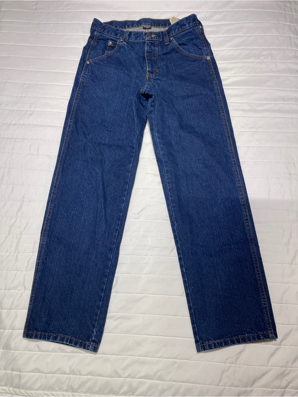 Dickies Men's Blue Straight-Leg Denim Jeans